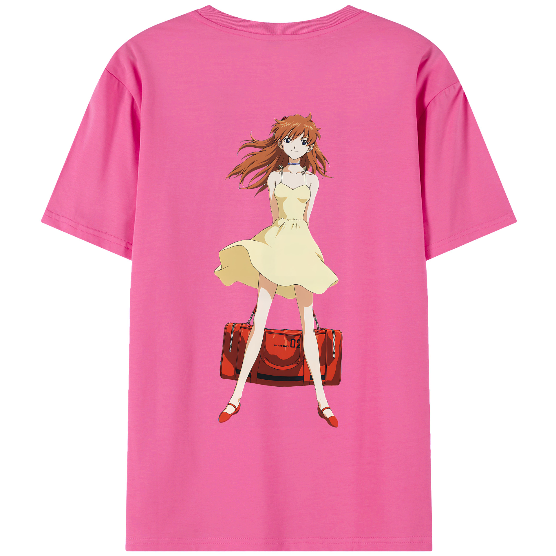 （画像用） EVA 新世紀エヴァンゲリオン レディース半袖Tシャツ(バックプリント)